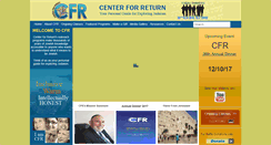 Desktop Screenshot of centerforreturn.org